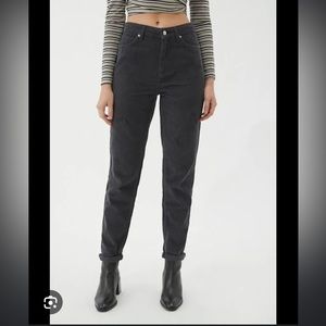 Black corduroy BDG pants, super soft and comfy, size 29